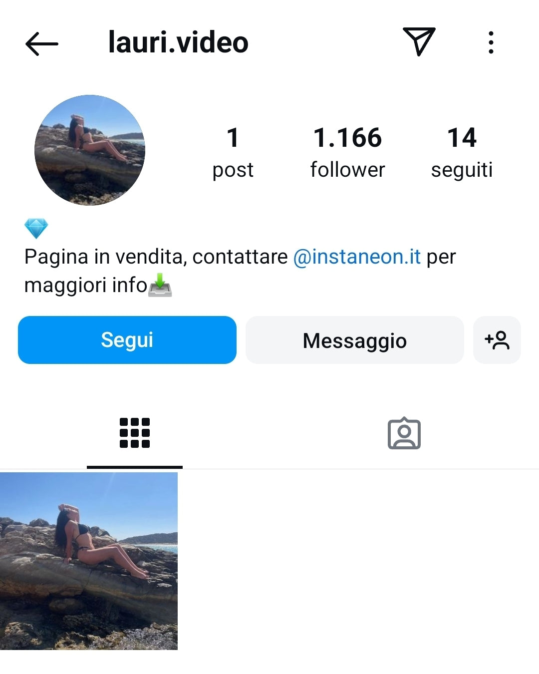 Pagina modella @lauri.video