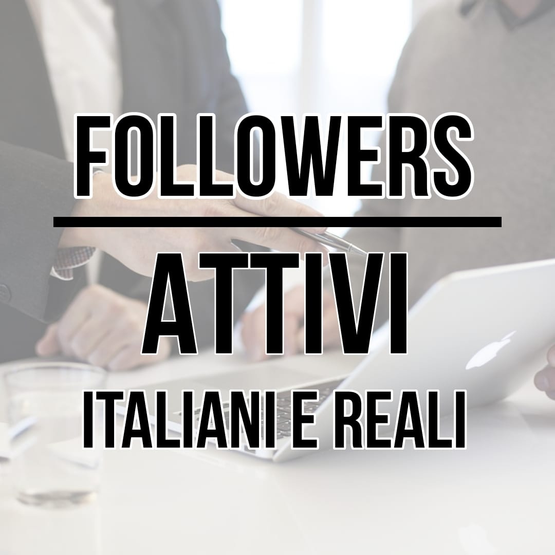 🌟ABBONAMENTO BASE - Minimo 400 followers in target 🇮🇹
